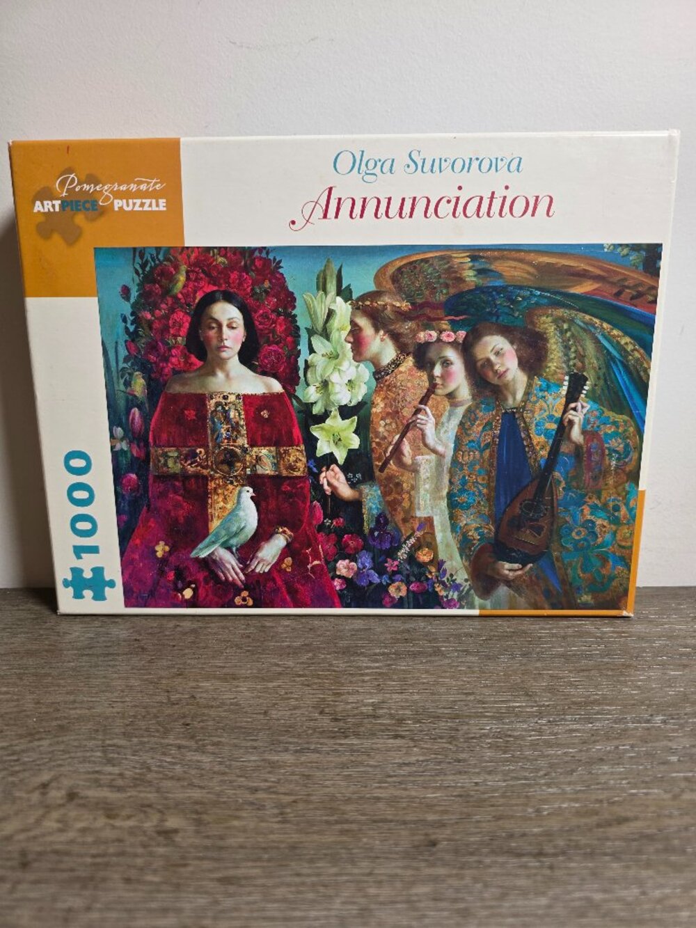 Annunciation - 1000 Artpiece Jigsaw Puzzle by Pomegranate Art by Olga Suvorova